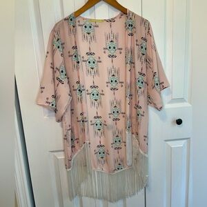 Gianni Bini Multicolor Graphic Top